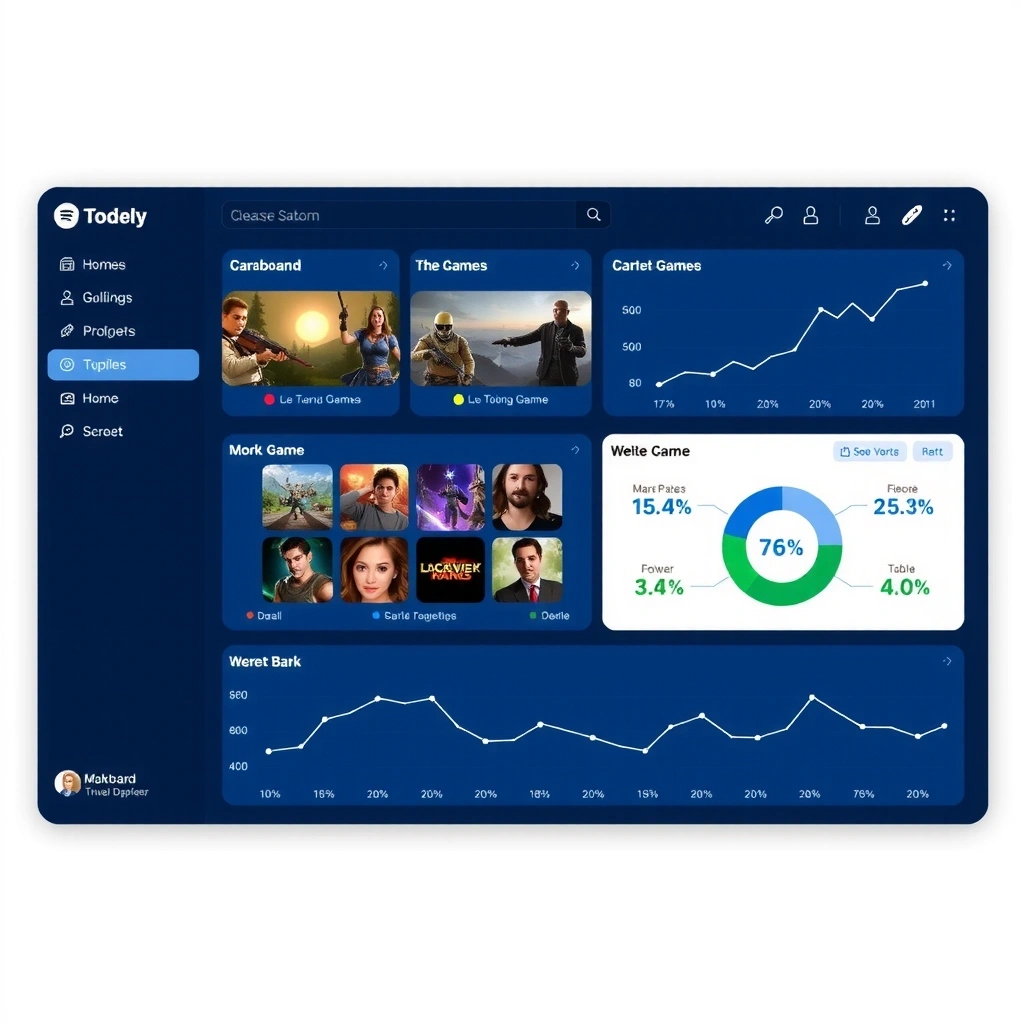 Dashboard interface showing personalized user experience